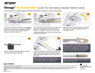 Omega self punching knotless anchor system Stryker